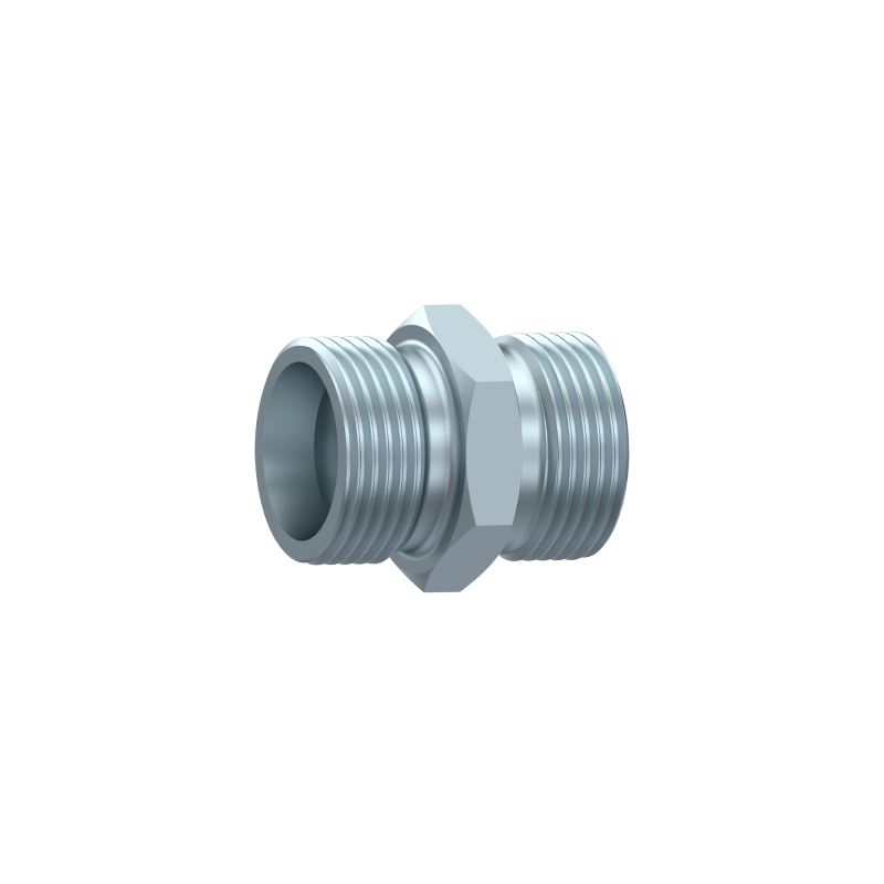 Pipe connector (straight) for 12mm (M20x1,5) pipe DIN 2353 S-series Zn