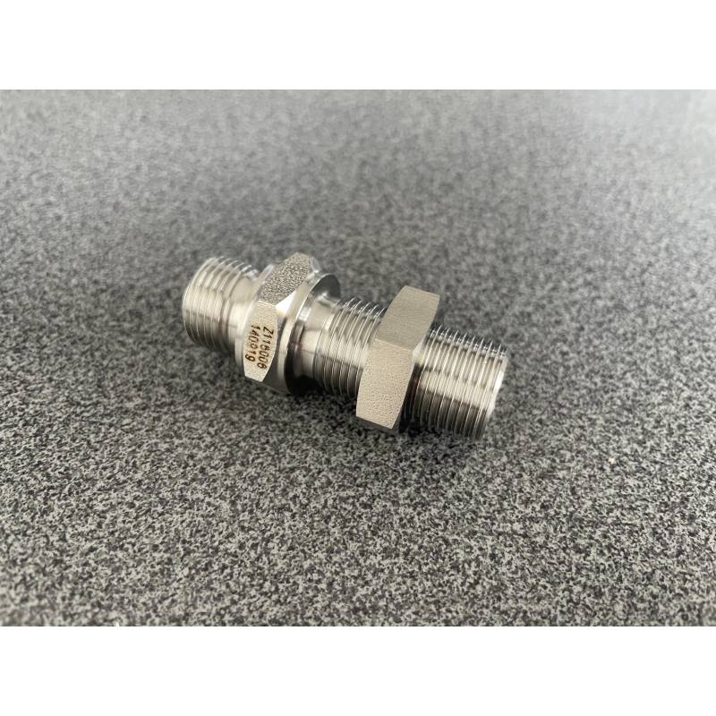 Adapter with nut 3/8" AISI316L