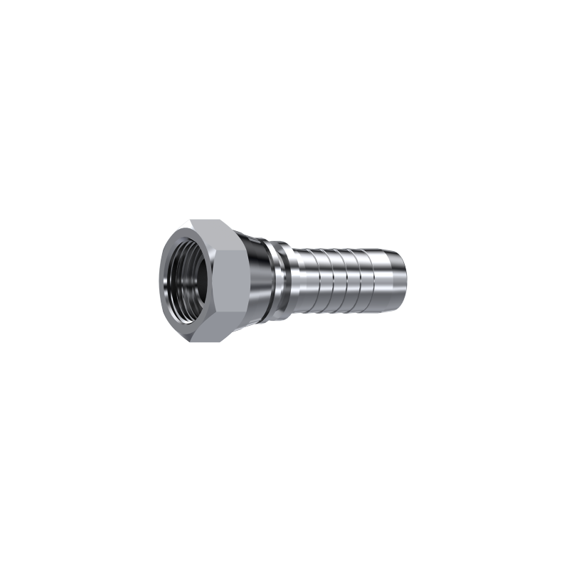 Press fitting DN1" - 1" BSP straight internal thread 60° AISI316L