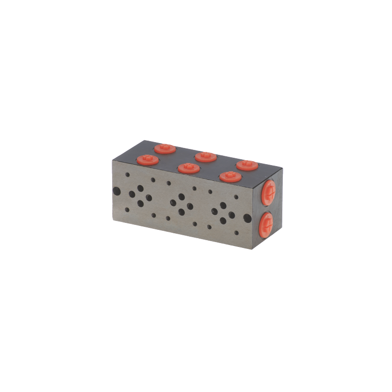 Parallel 6 subplate for NG6 directional valve without relief valve, A B side ports