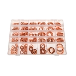 Set of copper washers 580 parts