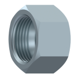 Mutteri DIN3870 6mm putkelle M14x1,5 S-sarja Zn