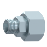 Toruüleminek DIN2353 8mm mutriga - 6mm L-Seeria Zn